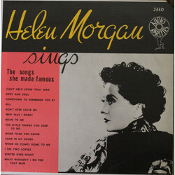 Helen Morgan Helen Morgan Sings The Songs She Made Famous Vinyl LP USED