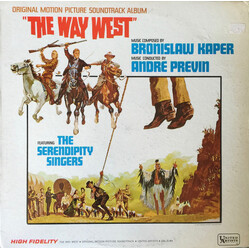 Bronislaw Kaper / André Previn / The Serendipity Singers The Way West - Original Motion Picture Soundtrack Vinyl LP USED