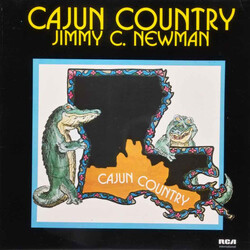 Jimmy C. Newman Cajun Country Vinyl LP USED