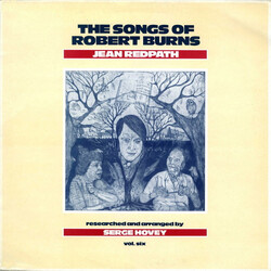 Jean Redpath The Songs Of Robert Burns, Vol. Six Vinyl LP USED