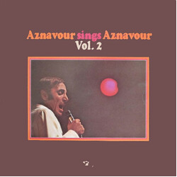 Charles Aznavour Aznavour Sings Aznavour Vol. 2 Vinyl LP USED