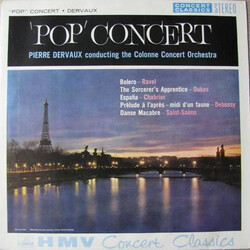 Pierre Dervaux (2) / L'Orchestre De L'Association Des Concerts Colonne "Pop" Concert Vinyl LP USED