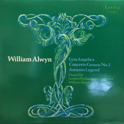 William Alwyn / Osian Ellis / The London Philharmonic Orchestra Lyra Angelica, Concerto Grosso No. 2, Autumn Legend Vinyl LP USED