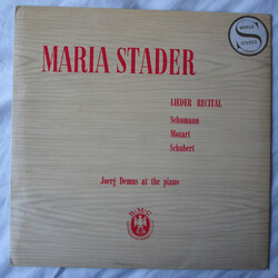 Maria Stader / Jörg Demus Lieder Recital: Schumann, Mozart, Schubert Vinyl LP USED