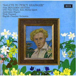 Benjamin Britten Salute To Percy Grainger Vinyl LP USED