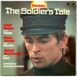 Igor Stravinsky / Rudolf Nureyev / Glenda Jackson / Micheál Mac Liammóir The Soldier's Tale Vinyl LP USED