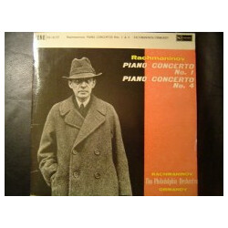 Sergei Vasilyevich Rachmaninoff / The Philadelphia Orchestra / Eugene Ormandy Piano Concerto No 1 In F Sharp Minor, Op. 1 & Piano Concerto No 4  In G 