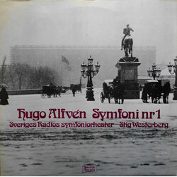 Hugo Alfvén / Stig Westerberg / Sveriges Radios Symfoniorkester Symfoni Nr 1 Vinyl LP USED