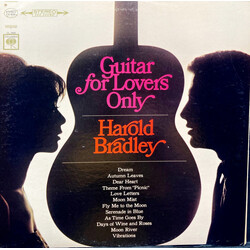 Harold Bradley Guitar For Lovers Only Vinyl LP USED