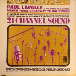 Paul Lavalle & The Band Of America March From Broadway To Hollywood Vinyl LP USED