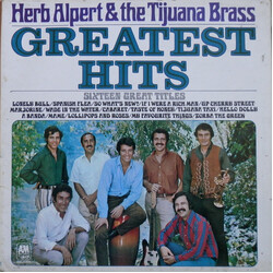 Herb Alpert & The Tijuana Brass Greatest Hits (Sixteen Great Titles) Vinyl LP USED