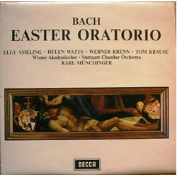 Johann Sebastian Bach / Stuttgarter Kammerorchester / Wiener Akademie Kammerchor / Karl Münchinger Easter Oratorio Vinyl LP USED