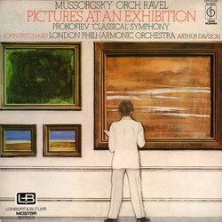 Modest Mussorgsky / Maurice Ravel / John Pritchard / Sergei Prokofiev / Arthur Davison / The London Philharmonic Orchestra Pictures At An Exhibition /