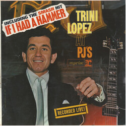 Trini Lopez Trini Lopez At PJ's Vinyl LP USED