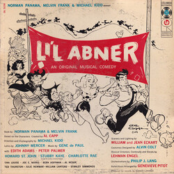 Norman Panama / Melvin Frank / Michael Kidd / Johnny Mercer / Gene DePaul Li'l Abner - An Original Musical Comedy Vinyl LP USED