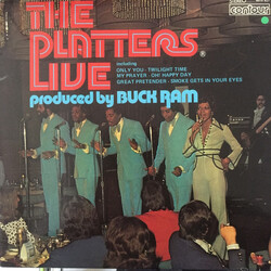 The Platters Live Vinyl LP USED