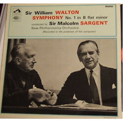 Sir William Walton Symphony No. 1 In B Flat Minor Vinyl LP USED