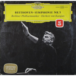 Ludwig van Beethoven / Berliner Philharmoniker / Herbert von Karajan Symphonie Nr.5 Vinyl LP USED