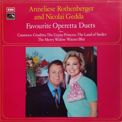 Nicolai Gedda / Anneliese Rothenberger Favourite Operetta Duets Vinyl LP USED