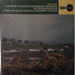 Wolfgang Amadeus Mozart / Gervase de Peyer / Henri Helaerts / The London Symphony Orchestra / Anthony Collins (2) Clarinet Concerto / Bassoon Concerto