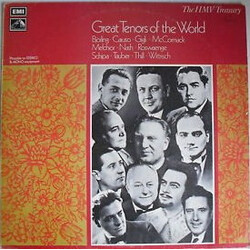 Various Great Tenors Of The World Vinyl LP USED