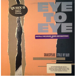 Eye To Eye (2) Shakespeare Stole My Baby Vinyl LP USED