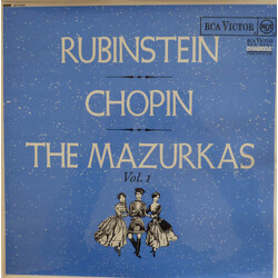 Arthur Rubinstein Chopin The Mazurkas Volume 1 Vinyl LP USED