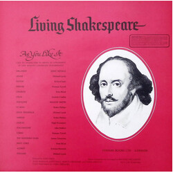 William Shakespeare As You Like It Vinyl LP USED