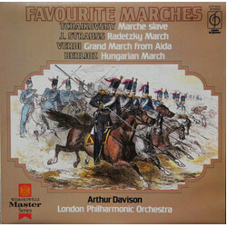 The London Philharmonic Orchestra / Arthur Davison Favourite Marches Vinyl LP USED