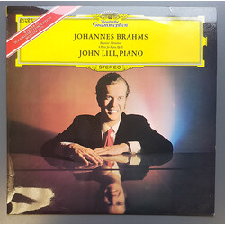 John Lill / Johannes Brahms John Lill: Paganini Variations Vinyl LP USED