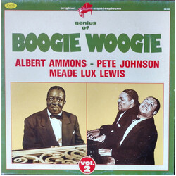 Albert Ammons / Pete Johnson / Meade "Lux" Lewis Genius Of Boogie Woogie (Vol. 2) Vinyl LP USED