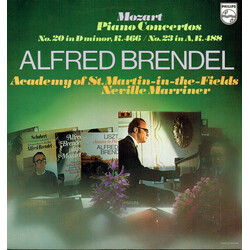 Wolfgang Amadeus Mozart / Alfred Brendel / The Academy Of St. Martin-in-the-Fields / Sir Neville Marriner Piano Concertos No. 20 In D Minor, K. 466 / 