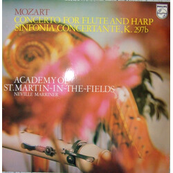 Wolfgang Amadeus Mozart / Sir Neville Marriner / The Academy Of St. Martin-in-the-Fields Concerto For Flute And Harp Sinfonia Concertante, K.297b Viny