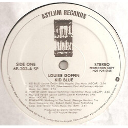 Louise Goffin Kid Blue Vinyl LP USED