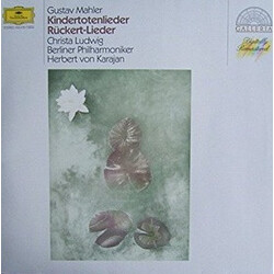 Gustav Mahler / Christa Ludwig / Berliner Philharmoniker / Herbert von Karajan Kindertotenlieder · Rückert Lieder Vinyl LP USED