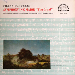 Franz Schubert / The Czech Philharmonic Orchestra / Franz Konwitschny Symphony In C Major ("The Great") Vinyl LP USED