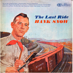 Hank Snow The Last Ride Vinyl LP USED