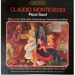 Claudio Monteverdi / Orchestra Dell'Angelicum Di Milano / Coro Polifonico di Milano / Giulio Bertola Pezzi Sacri Vinyl LP USED