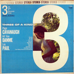 Page Cavanaugh / Art Van Damme / Les Paul Three Of A Kind (3 Top Stars Of Instrumental Groups) Vinyl LP USED