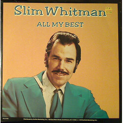 Slim Whitman All My Best Vinyl LP USED