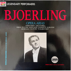 Jussi Björling Opera Arias Vinyl LP USED