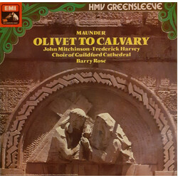 John Henry Maunder / John Mitchinson / Frederick Harvey / The Guildford Cathedral Choir / Barry Rose Olivet To Calvary Vinyl LP USED