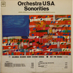 Orchestra U.S.A. Sonorities Vinyl LP USED