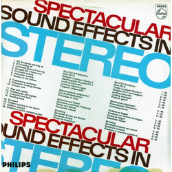 No Artist Spectacular Sound Effects In Stereo Vinyl LP USED