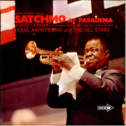 Louis Armstrong And His All-Stars Satchmo At Pasadena Vinyl LP USED