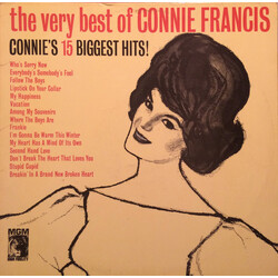 Connie Francis The Very Best Of Connie Francis Vinyl LP USED