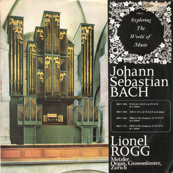 Johann Sebastian Bach / Lionel Rogg Organ Works: Volume 1 Vinyl LP USED