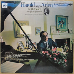 Harold Arlen Harold Sings Arlen Vinyl LP USED