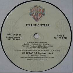 Atlantic Starr My Sugar Vinyl USED