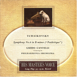 Pyotr Ilyich Tchaikovsky / Guido Cantelli / Philharmonia Orchestra Symphony No.6 In B Minor ("Pathétique") Vinyl LP USED